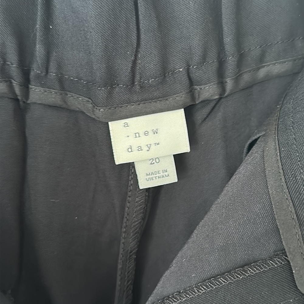 Women's Size 20 Black Business Pants A New Day - Picture 3 of 4